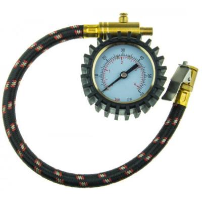 China HUBEN Bronze Tire Pressure Gauge Tire Pressure Gauge Digital Air Tire Inflator Pressure Gauge for sale