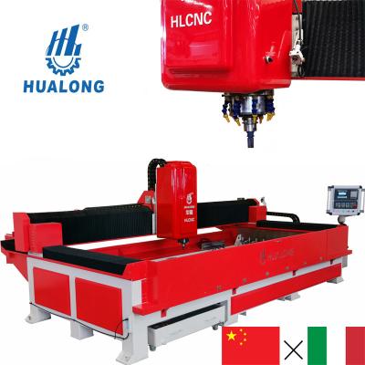 China Building Material Stores CNC Kitchen Bathroom Countertop Sink Cutter Router Machine for Stone Cutting with Auto Tool Switch Drilling Milling Grinding for sale