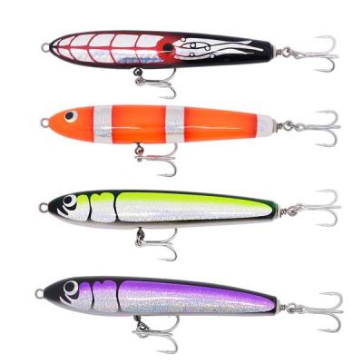 China GT Stickbait Saltwater Fishing Lure Game Topwater Sea Fishing Lures 20cm 90g Pencil Floating Lure for sale