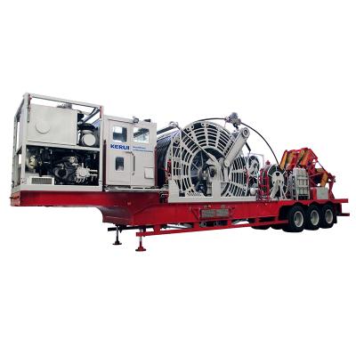 China High Quality Wholesale Oilfield Coiled Tubing Unit KTLG-270 360 Trailer-Mounted Coiled Engine Tubing Unit for sale