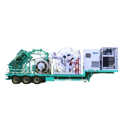 China High Quality Coiled Tubing Unit KTLG-270 Oilfield Trailer-Mounted Coiled Engine Tubing Unit for sale