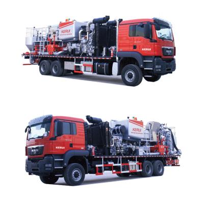 China Single Operation 600hp Double Engine Double Pump Cementing Unit Or Cementing Truck Used In Oil Field for sale