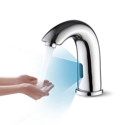 China Sense Faucets Great Price And Quality Deck Mounted Single Handle Faucet Sensor for sale