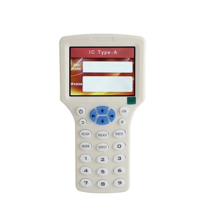 China IC ID Cards Copier Duplicator Hot Sale Guard Tour System RFID Reader Rechargeable Card Duplicator Programmer for USB NFC UID Tag Key Card 125khz 13.56mhz for sale