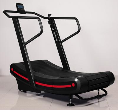 China Commercial Fitness Air Runner Curve Commercial Treadmill Without Electricity for sale