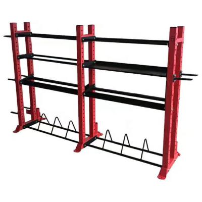 China Cast Iron Gym Equipment Wall Ball Rack Dish Rack Fitness Dumbbell Rack for sale