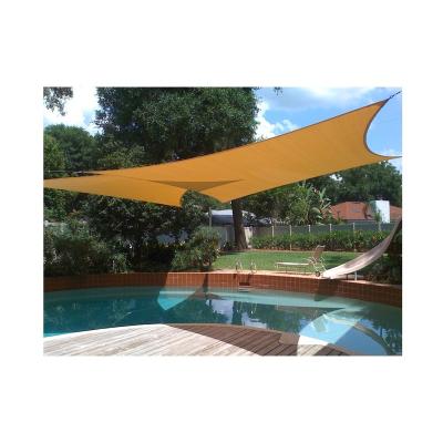 China Durable Promotional Good Quality Waterproof Shade Sail Tent Garden Terrace Sun Shelter Parasol Sail for sale