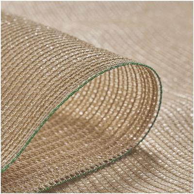 China Factory Direct Supply Durable High Quality Customized Virgin HDPE And Shade UV Resistant Durable Beige Net for sale