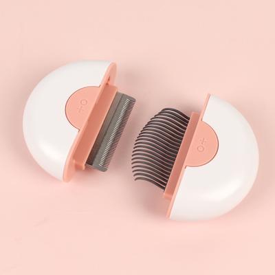 China High Quality Viable 2-Mode Hair Massage Comb Brush Pet Knot Open Cat Comb for sale