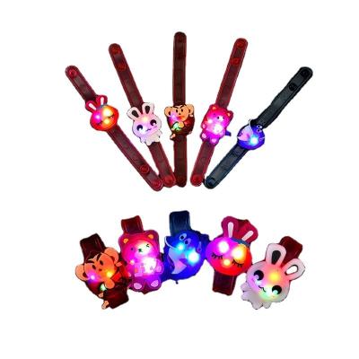 China Cheap Led Wristband Game Kids Toy Light Up Led Wrist Band Watch Kids Party Flashing Gift for sale