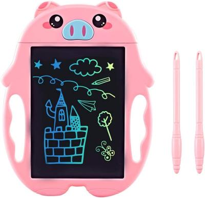 China Electronic Writing Pig LCD Writing Drawing Tablets for Kids 10Inch, Colorful Screen Drawing Board Doodle Writer Pad Learn Educational Toy for sale