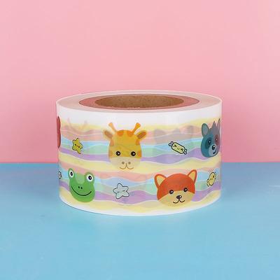 China Wholesale Disposable Collar Cartoon Cake Mousse Surrounding Edge Wrapping Band For Baking Roll 140 MIC Packaging DIY Cake Decorating Tools for sale