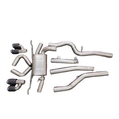 China Titanium or 304 AKS Stainless Steel Exhaust System For BMW G20 G28 320i 325i 330i Catback for sale