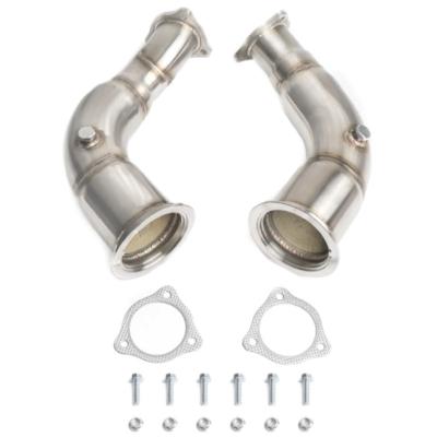 China AUDI RS5 B9 Downpipe For B9 AUDI RS5 HIGH-FLOW CATS for sale