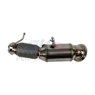 China Ss304 AKS For BMW F10 F18 520i 523i 525i 528i 530i 535 Exhaust N20 Downpipe for sale