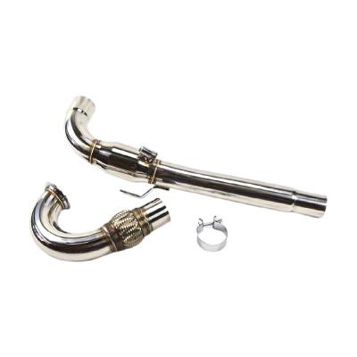 China 304 Stainless Steel Racing Downpipe For Golf G*T*I MK7 Downpipe for sale