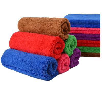 China Sustainable Custom Coral Fleece Microfiber Floor Cleaning Mop Fabric for sale