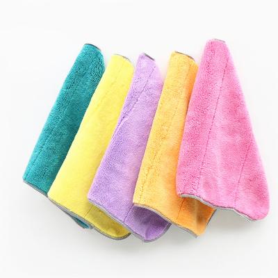 China Household Viable Floor Cloth Hot Sale Thick Microfiber Cleaning Cloth for sale