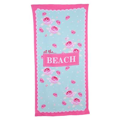 China Chinese Manufacturer Microfiber Polyester Cloth Disposable Towels Beach for sale