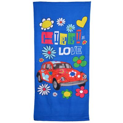 China Microfiber Terry Fabric Beach Towels Wholesale Disposable Bulk Made in China for sale