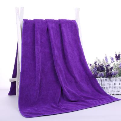 China QUICK DRY Microfiber Microfiber Quick Dry Soft Aircraft Polyamide 80 Polyester 20 Square Cloth Adults Bath Towel Handmade Hotel Printed for sale