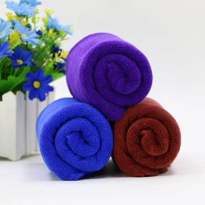 China QUICK DRY Microfiber Cleaning Towel Microfiber 70 Polyester 30 Polyamide Drying Microfiber Car Cleaning Cloth for sale