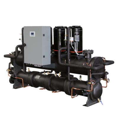 China Hotels Water Cooled Screw Chiller Air Water Cooled Chiller for sale