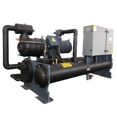 China Hotel Competitive Price Cooling And Heating Large Screw Water Source And Ground Source Heat Pump System for sale