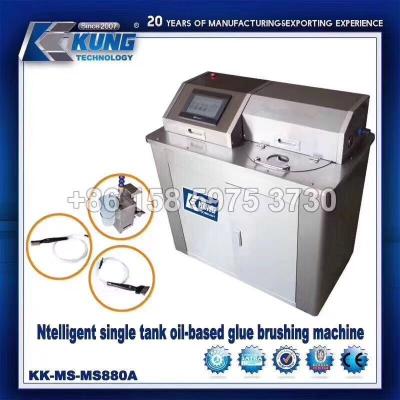 China Horizontal Oil Based Glue Brushing Machine Motor Power 18.5KW for sale