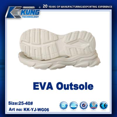 Cina Schiuma durevole EVA Outer Sole Abrasion Resistant per le scarpe casuali in vendita