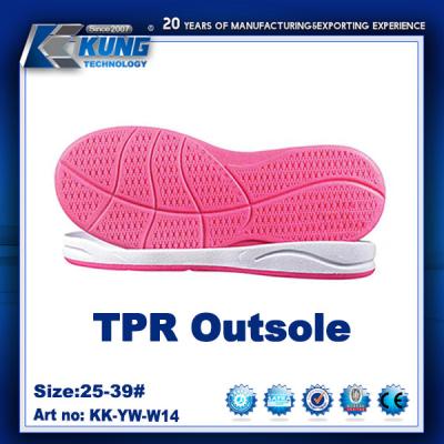 China Leichtes TPR EVA Outer Sole Practical Wear beständig für Mann-Schuhe zu verkaufen