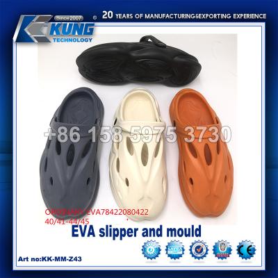 China EVA Injection Shoe Mould de aluminio práctica, solo zapato del color que hace moldes en venta