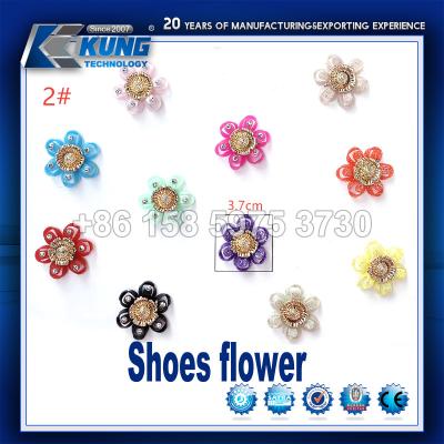 China 2D 3D Buckle Shoe Making Accessories Multicolor Eco Friendly Soft PVC for sale