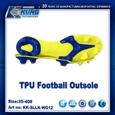 China Breathable TPU Soccer Shoes Soles Material Multipurpose Stylish for sale