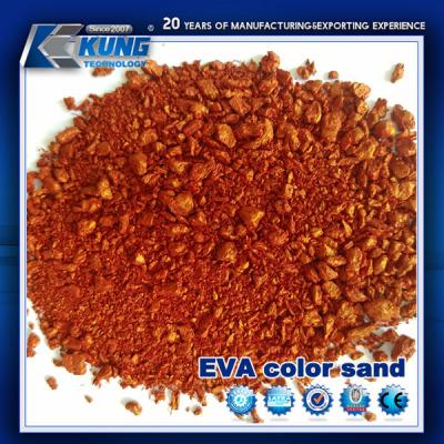 China High Concentration High Temperature EVA Color Sand Shoe Making Materials for sale