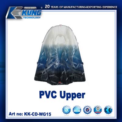 Κίνα Customized Color PVC Shoes Upper / Oem Pvc Mesh Injection Sports Shoes Upper προς πώληση