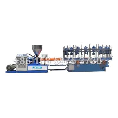 China High Speed 27kw Pvc Injection Molding Shoe Machine 8 Ton Weight 60/80/100 Ton Clamping Force for sale