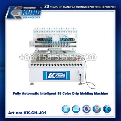 China Intelligent 18 Color Drip Molding Fully Automatic Shoe Making Machine for sale