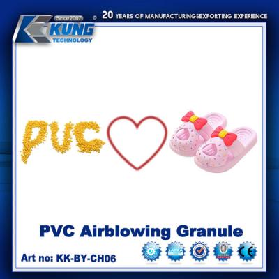 China PVC Blowing Granule For Construction, Automobile, Furniture, And Shoes for sale