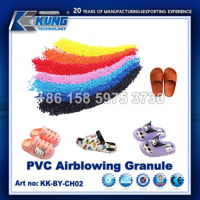 China Chemical PVC Airblowing Granule Products For Shoemaking for sale