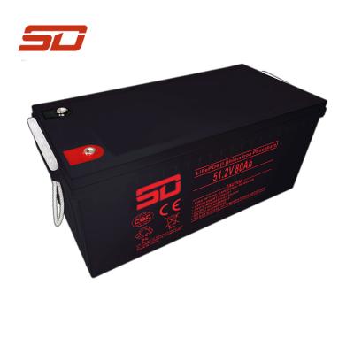 China Solar Storage Powerwall Home Battery 10Kwh Lithium Ion 51.2V80Ah For Solar Storage for sale