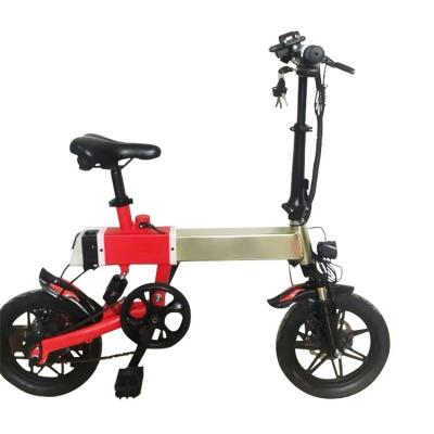 China 6061 Aluminum Alloy Mobility Folding Bike Folding Electric Bike Lightweight Folding Electric Bike for sale