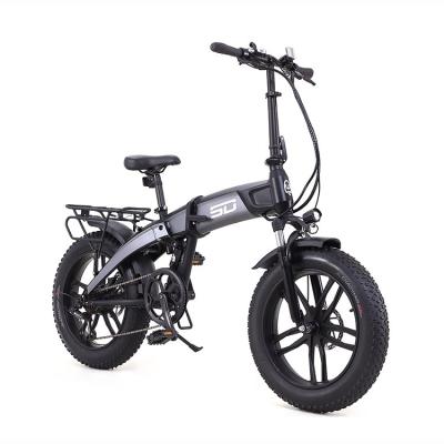 China Aluminum alloy advance the industry China factory price electric bike 500W 20 inch full suspension tire electric bike wholesale for sale