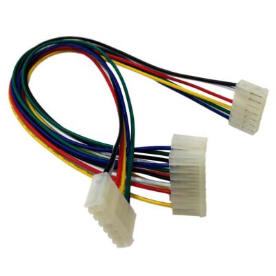 China Electronic Custom Wire Harness Molex 3.96 Pitch Connector Male To Male Connector 8 Pin Cable for sale