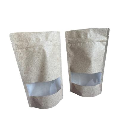 China Hot Recycled Materials Professional Selling Lower Prices Transparent Rack Up Lotion Spout Pouches Kraft Paper Bags for sale