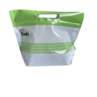 China Chinese Barrier Manufacturer Special Shape Zipper Pouch Packaging Sealable Plastic Bag for sale