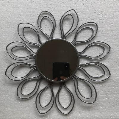 China Classic Products Interior Home Decorations Wholesale Metal Mirror Set 3pcs Art Style Living Coffee Modern Popular Bedroom Desk for sale