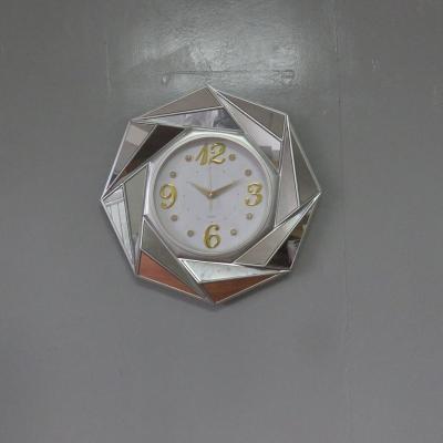 China European decorative wall clock 45x45cm high quality wall clock home deco for sale