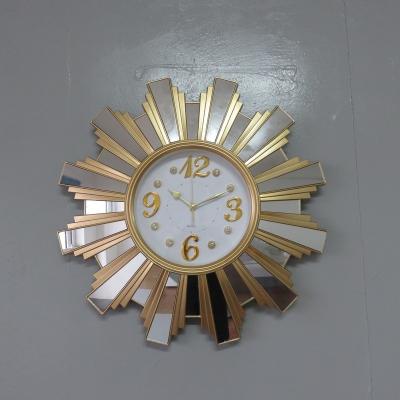 China Beautiful Decorative-wall-clock-high-quality-45x45cm-wall clock home deco for sale