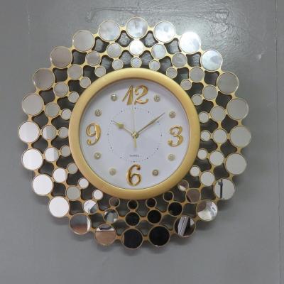 China Fashionable decorative wall clock wall clock home high quality plastic deco 45x45cm for sale